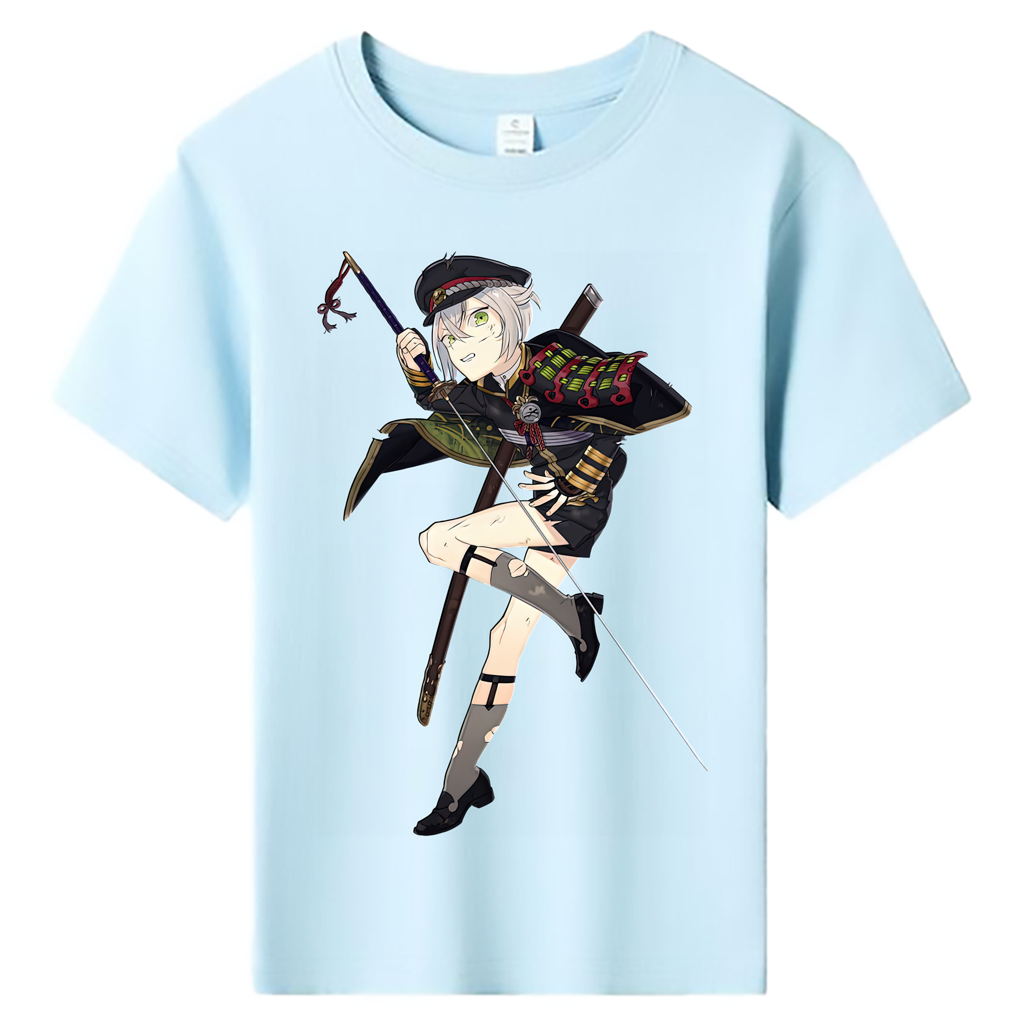 （画像用） 刀剣乱舞 Touken Ranbu 綿100％キッズTシャツ（フロントプリント）